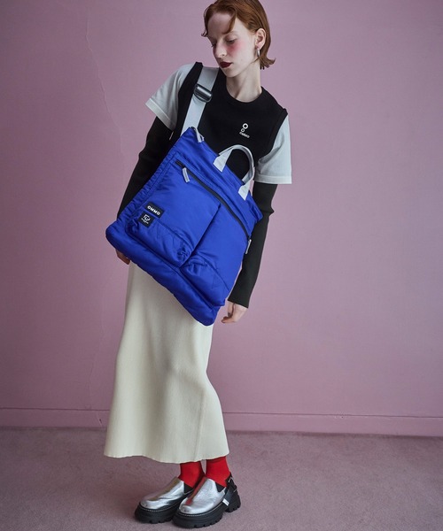 OMMO(オーエムエムオー)の「MULTICOLOR LAYERED KT TOP(ニット/セーター・レディース・ブルー/グレー/ブラック/ピンク・F)」の22枚目の写真