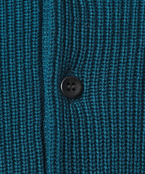 BEAUTY&YOUTH UNITED ARROWS（ビューティーアンドユースユナイテッドアローズ）の「ギマ コットン アゼ 3ボタン ポロカラー ニット ウォッシャブル（ニット/セーター・メンズ・ケリーグリーン/コバルトブルー・XL/L/M/S）」の12枚目の写真