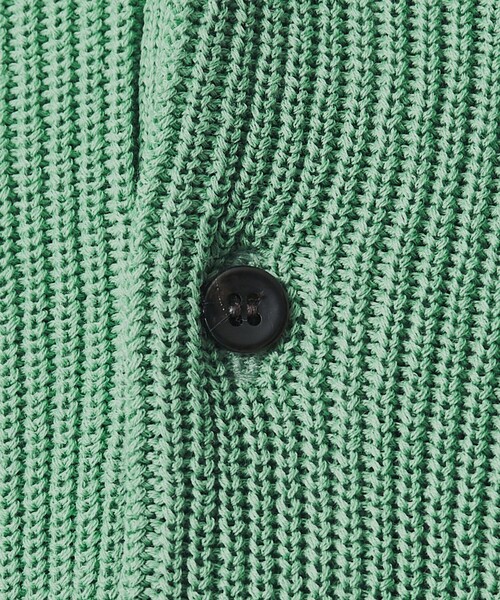 BEAUTY&YOUTH UNITED ARROWS（ビューティーアンドユースユナイテッドアローズ）の「ギマ コットン アゼ 3ボタン ポロカラー ニット ウォッシャブル（ニット/セーター・メンズ・ケリーグリーン/コバルトブルー・XL/L/M/S）」の13枚目の写真