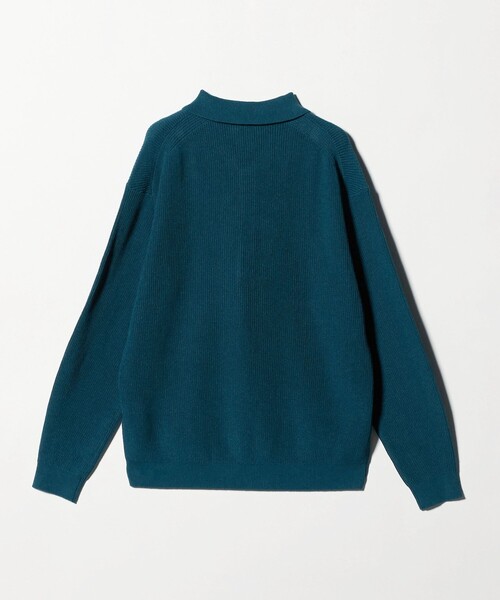 BEAUTY&YOUTH UNITED ARROWS（ビューティーアンドユースユナイテッドアローズ）の「ギマ コットン アゼ 3ボタン ポロカラー ニット ウォッシャブル（ニット/セーター・メンズ・ケリーグリーン/コバルトブルー・XL/L/M/S）」の15枚目の写真