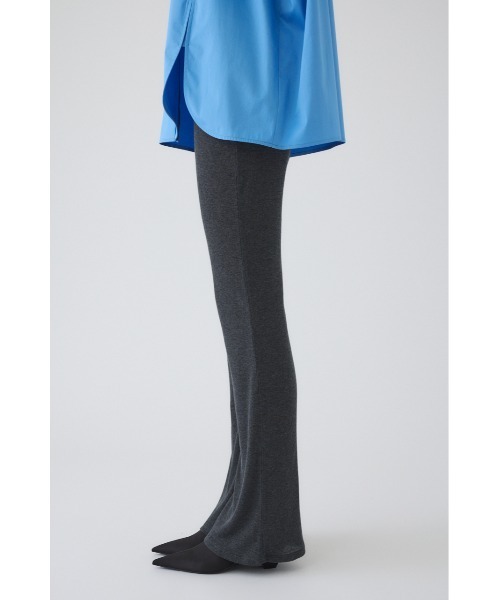 RIM.ARK（リムアーク）の「Fluffy touch rib jersey PT フラフィータッチリブジャージーパンツ（スラックス・レディース・チャコールグレー/ブラック・38/36）」の11枚目の写真