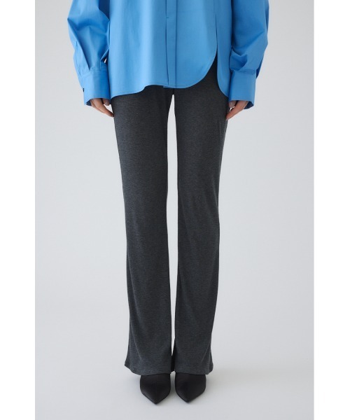 RIM.ARK（リムアーク）の「Fluffy touch rib jersey PT フラフィータッチリブジャージーパンツ（スラックス・レディース・チャコールグレー/ブラック・38/36）」の14枚目の写真