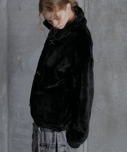 SERACE】2way fireman volume fur blouson / 2wayファイヤーマン