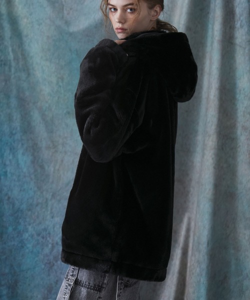 SERACE】2way fireman volume fur blouson / 2wayファイヤーマン