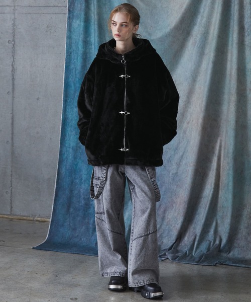 SERACE】2way fireman volume fur blouson / 2wayファイヤーマン