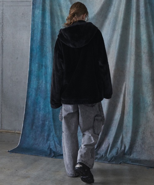 SERACE】2way fireman volume fur blouson / 2wayファイヤーマン