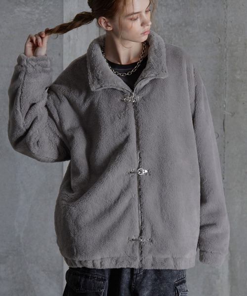 SERACE】2way fireman volume fur blouson / 2wayファイヤーマン