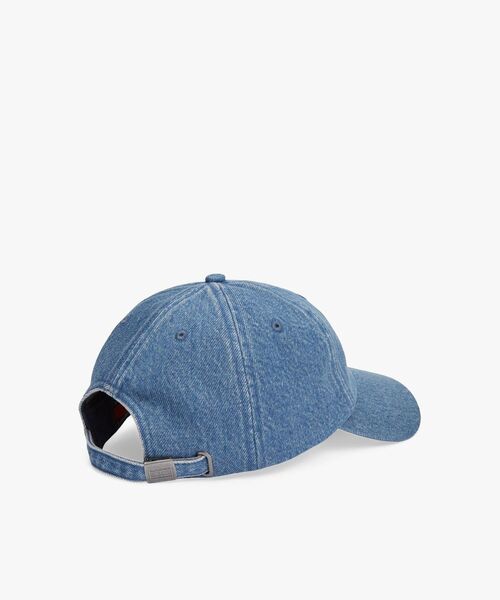 tommy jeans（トミー ジーンズ）の「ヘリテージオーバーダイデニムキャップ（キャップ・メンズ・ブルー/グレー・FREE）」の3枚目の写真