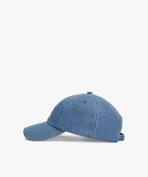 tommy jeans（トミー ジーンズ）の「ヘリテージオーバーダイデニムキャップ（キャップ・メンズ・ブルー/グレー・FREE）」の4枚目の写真