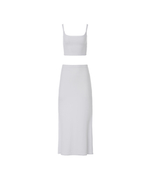SLEEVELESS SKIRTS SET