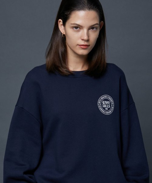 STAFF ONLY(スタッフオンリー)の「SUNNY HILLS S-LOGO SWEATSHIRTS (NAVY)(スウェット・レディース・その他・SMALL/MEDIUM/LARGE)」の1枚目の写真
