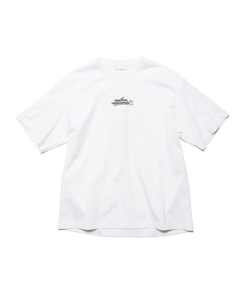 uniform experiment（ユニフォームエクスペリメント）の「MICHAEL CHERNO: VASE TEE（Tシャツ/カットソー・メンズ・ブラック/ホワイト・5/4/3/2/1）」の8枚目の写真