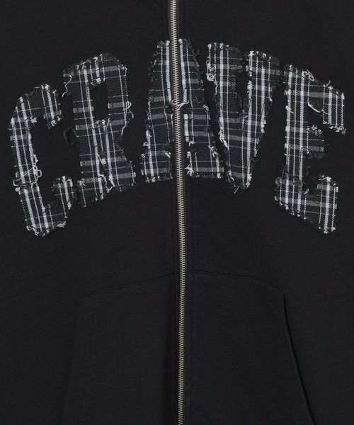 PBLIM（ページボーイリム）の「《UNISEX》パッチワークロゴパーカー（パーカー・レディース・グレー/ブラック・MEDIUM/SMALL）」の14枚目の写真