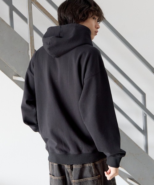 PBLIM（ページボーイリム）の「《UNISEX》パッチワークロゴパーカー（パーカー・レディース・グレー/ブラック・MEDIUM/SMALL）」の10枚目の写真