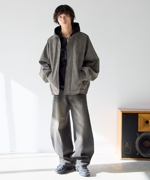 PBLIM（ページボーイリム）の「《UNISEX》パッチワークロゴパーカー（パーカー・レディース・グレー/ブラック・MEDIUM/SMALL）」の14枚目の写真
