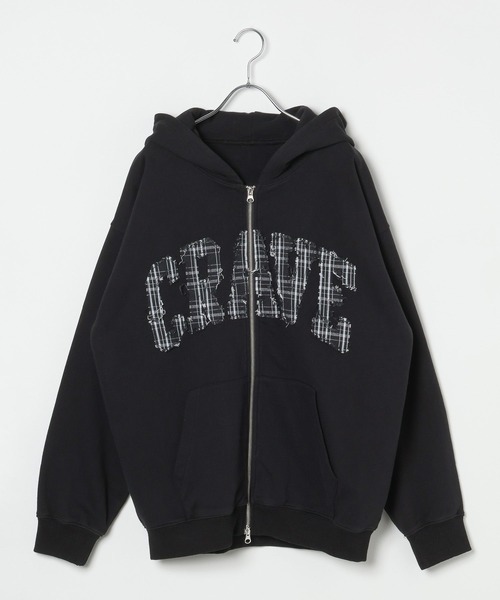 PBLIM（ページボーイリム）の「《UNISEX》パッチワークロゴパーカー（パーカー・レディース・グレー/ブラック・MEDIUM/SMALL）」の16枚目の写真