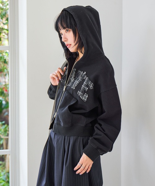 PBLIM(ページボーイリム)の「《UNISEX》パッチワークロゴパーカー(パーカー・レディース・グレー/ブラック・MEDIUM/SMALL)」の21枚目の写真