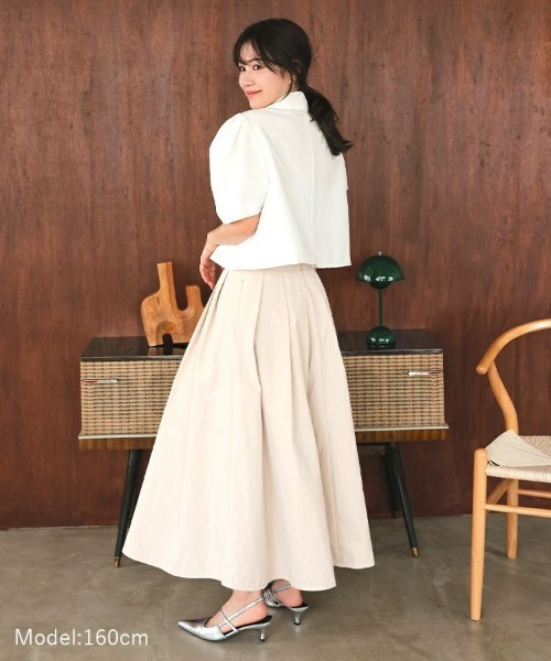 DONOBAN（ドノバン）の「【FU-FU de ODEKAKE /rina×Donobanコラボ】 ポワンジャケット メール便[C]（その他アウター・レディース・ホワイト・ONE SIZE）」の10枚目の写真