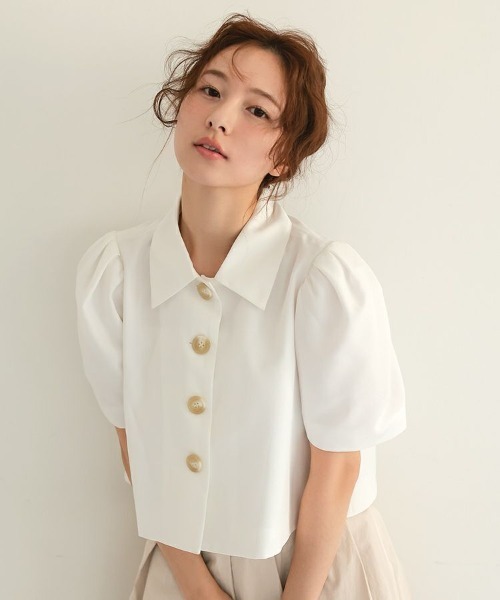 DONOBAN（ドノバン）の「【FU-FU de ODEKAKE /rina×Donobanコラボ】 ポワンジャケット メール便[C]（その他アウター・レディース・ホワイト・ONE SIZE）」の14枚目の写真