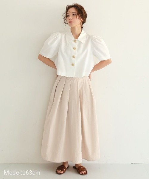 DONOBAN（ドノバン）の「【FU-FU de ODEKAKE /rina×Donobanコラボ】 ポワンジャケット メール便[C]（その他アウター・レディース・ホワイト・ONE SIZE）」の15枚目の写真