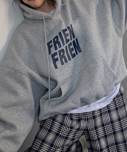 Flugge（フラッジー）の「ロゴプリントパーカー（パーカー・レディース・アイボリー/グレー・LARGE/MEDIUM）」の16枚目の写真