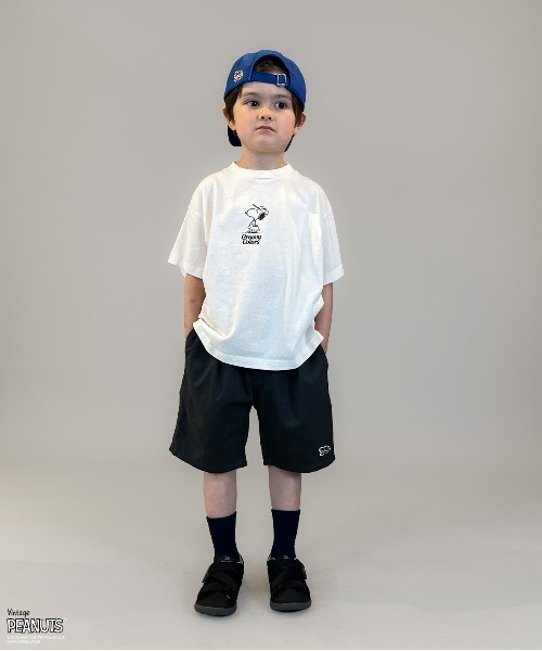 GROOVY COLORS(グルービーカラーズ)の「SNOOPY BASEBALL Tee(Tシャツ/カットソー・キッズ・ホワイト・145/135)」の5枚目の写真