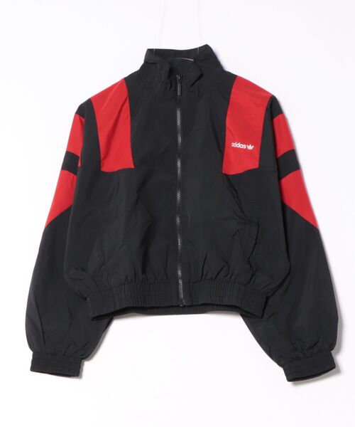 adidas アディダス W BLOCKED WASHED ZIPPED TT アウター KE5036 BLACK
