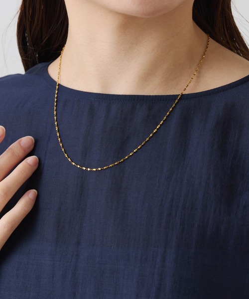 PAPILLONNER（パピヨネ）の「ステンレス2WAYネックレス（ネックレス・レディース・シルバー/ゴールド・FREE）」の5枚目の写真