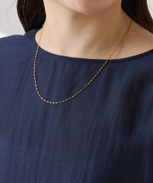 PAPILLONNER（パピヨネ）の「ステンレス2WAYネックレス（ネックレス・レディース・シルバー/ゴールド・FREE）」の6枚目の写真