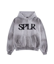SPLR（エス・ピー・エル・アール）の「ジップフーディ｜Dust Spray Dyed Zip Hoodie｜SPLR（パーカー）」