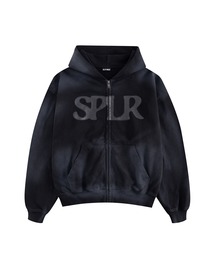 SPLR（エス・ピー・エル・アール）の「ジップフーディ｜Dust Spray Dyed Zip Hoodie｜SPLR（パーカー）」