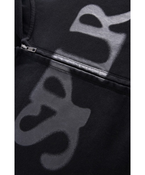 SPLR(エス・ピー・エル・アール)の「ジップフーディ|Dust Spray Dyed Zip Hoodie|SPLR(パーカー・メンズ・ブラック/グレー・X-LARGE/LARGE/MEDIUM/SMALL)」の4枚目の写真