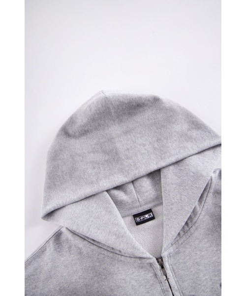 SPLR(エス・ピー・エル・アール)の「ジップフーディ|Dust Spray Dyed Zip Hoodie|SPLR(パーカー・メンズ・ブラック/グレー・X-LARGE/LARGE/MEDIUM/SMALL)」の16枚目の写真