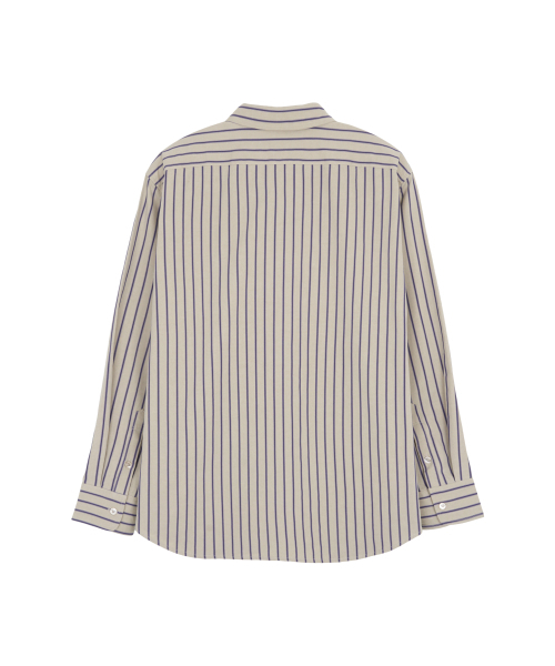 MATISSE THE CURATOR(マティスザキュレーター)の「ワンポケットストライプシャツサンドバイオレット(シャツ/ブラウス・メンズ・その他・1/2/3)」の2枚目の写真