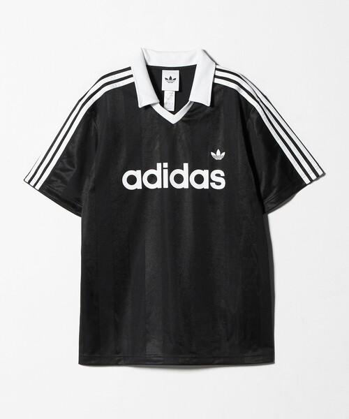 adidas Originals(アディダスオリジナルス)の「<adidas Originals>アーカイブカラー エンジニアード ジャージ(Tシャツ/カットソー・メンズ・レッド/ブラック・L/XL/M)」の2枚目の写真