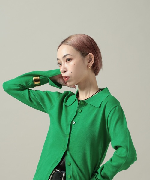 PAGEBOY（ページボーイ）の「【mei企画/PAGEBOY】エリツキカーディガン（カーディガン/ボレロ・レディース・グレー/ブラック/グリーン・FREE）」の14枚目の写真