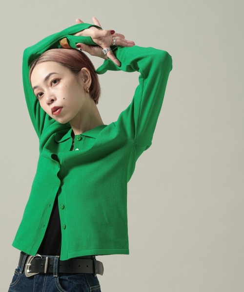 PAGEBOY（ページボーイ）の「【mei企画/PAGEBOY】エリツキカーディガン（カーディガン/ボレロ・レディース・グレー/ブラック/グリーン・FREE）」の18枚目の写真