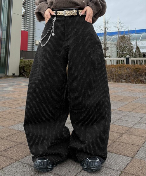 ジャガードデザインデニム（デニムパンツ）｜sedacle（セダクル）の