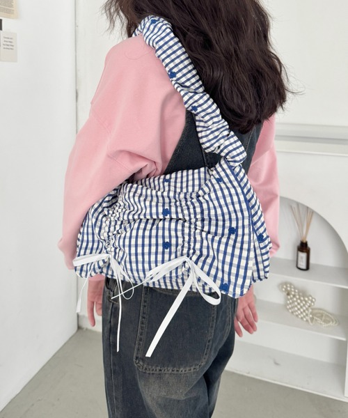 セール】くしゅくしゅギャザーフラップショルダーバッグ（ショルダー