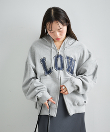 U by SPICK&SPAN | 【LOW CLASSIC / ロウクラシック》 Lc LOW SOFT SWEAT ZIP-UP HOO(パーカー)