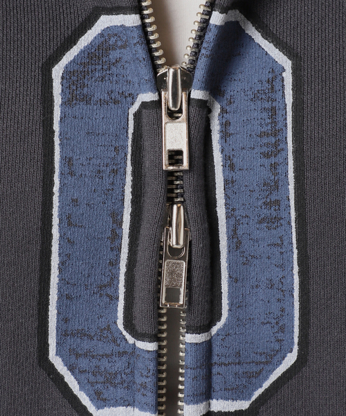 U by SPICK&SPAN（ユーバイスピックアンドスパン）の「【LOW CLASSIC / ロウクラシック》 Lc LOW SOFT SWEAT ZIP-UP HOO（パーカー・レディース・チャコールグレー・MEDIUM）」の17枚目の写真