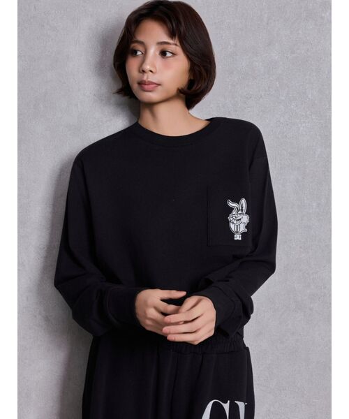 DC（ディーシー）の「GYDA×DC G BUNNYショートロンT（Tシャツ/カットソー・レディース・オフホワイト/ブラック/オレンジ・FREE）」の6枚目の写真