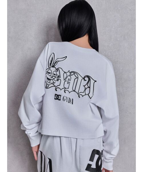 DC（ディーシー）の「GYDA×DC G BUNNYショートロンT（Tシャツ/カットソー・レディース・オフホワイト/ブラック/オレンジ・FREE）」の13枚目の写真