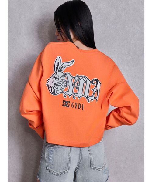 DC（ディーシー）の「GYDA×DC G BUNNYショートロンT（Tシャツ/カットソー・レディース・オフホワイト/ブラック/オレンジ・FREE）」の17枚目の写真