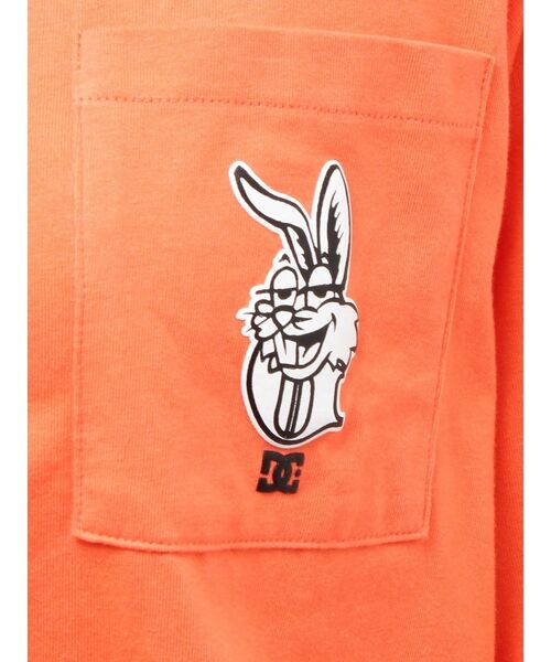 DC（ディーシー）の「GYDA×DC G BUNNYショートロンT（Tシャツ/カットソー・レディース・オフホワイト/ブラック/オレンジ・FREE）」の8枚目の写真