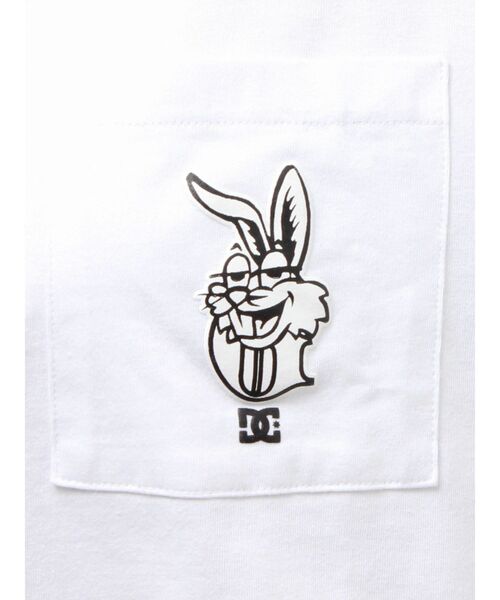 DC（ディーシー）の「GYDA×DC G BUNNYショートロンT（Tシャツ/カットソー・レディース・オフホワイト/ブラック/オレンジ・FREE）」の7枚目の写真