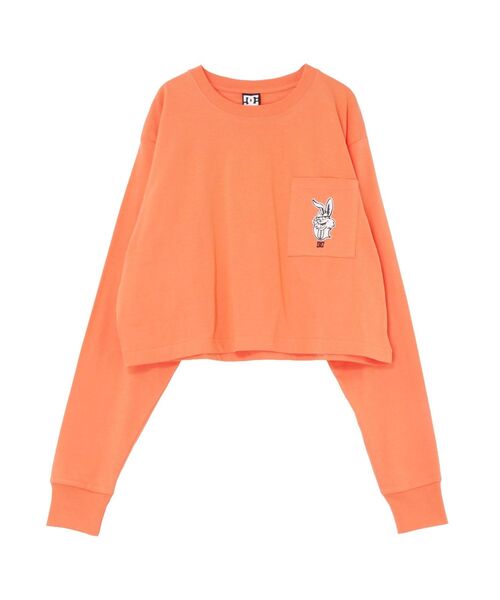 DC（ディーシー）の「GYDA×DC G BUNNYショートロンT（Tシャツ/カットソー・レディース・オフホワイト/ブラック/オレンジ・FREE）」の5枚目の写真