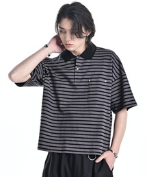ADRER | Wide Cropped Cotton Polo / ワイドクロップドコットンポロ(ポロシャツ)