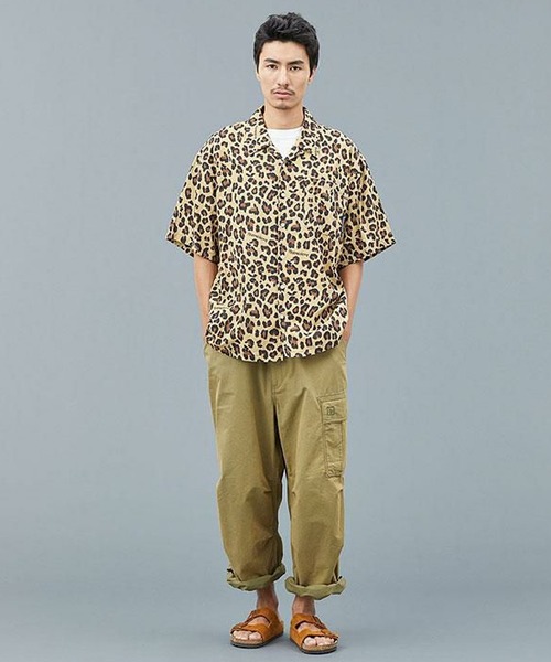 Liberaiders/リベレイダース LEOPARD RAYON SHIRT レオパード柄