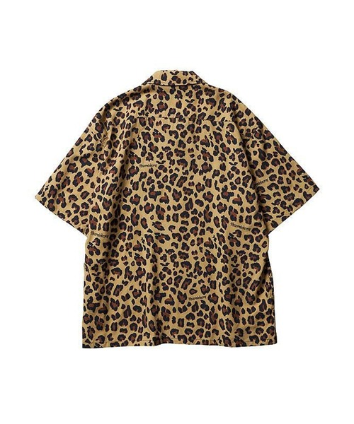 Liberaiders(リベレイダース)の「Liberaiders/リベレイダース LEOPARD RAYON SHIRT レオパード柄 オープンカラーシャツ 2026年 夏 夏服(シャツ/ブラウス・メンズ・レオパード・L)」の6枚目の写真